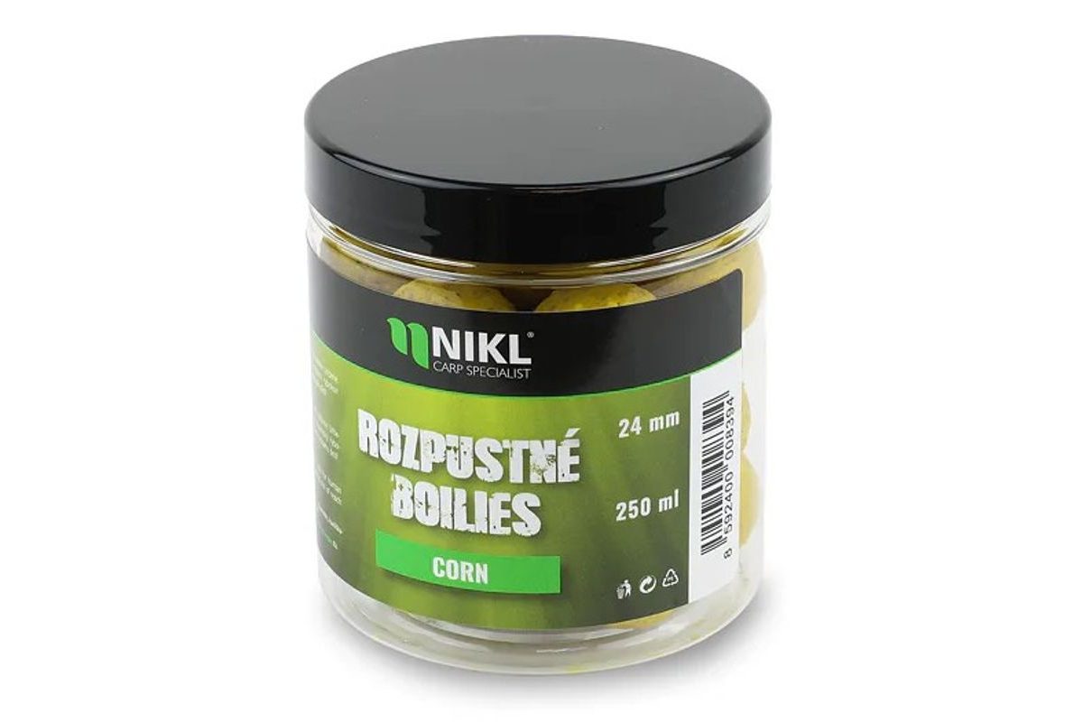 Nikl Rozpustné boilies Corn 250ml