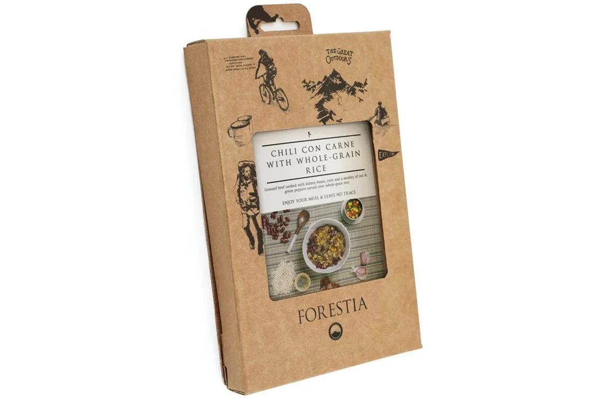 Forestia Kempingové jedlo Chili con Carne s celozrnnou ryžou