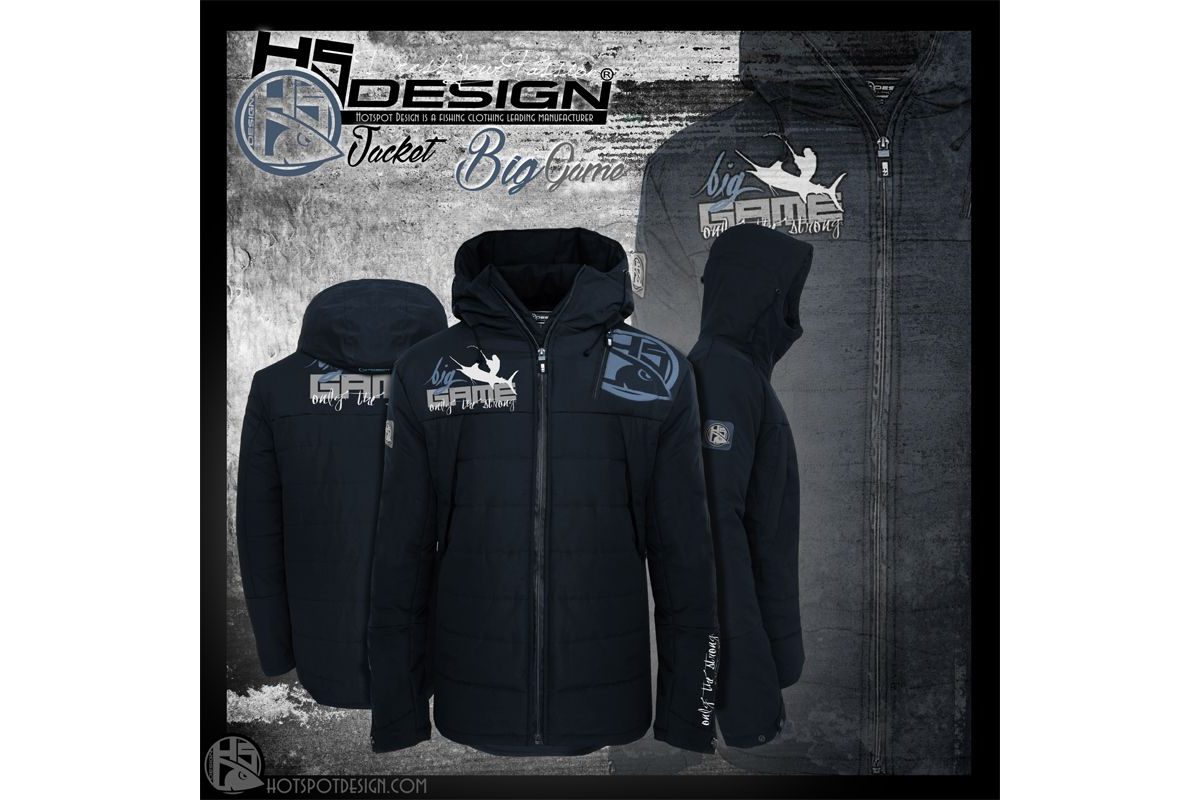 Hotspot Design Bunda Big Game Zip