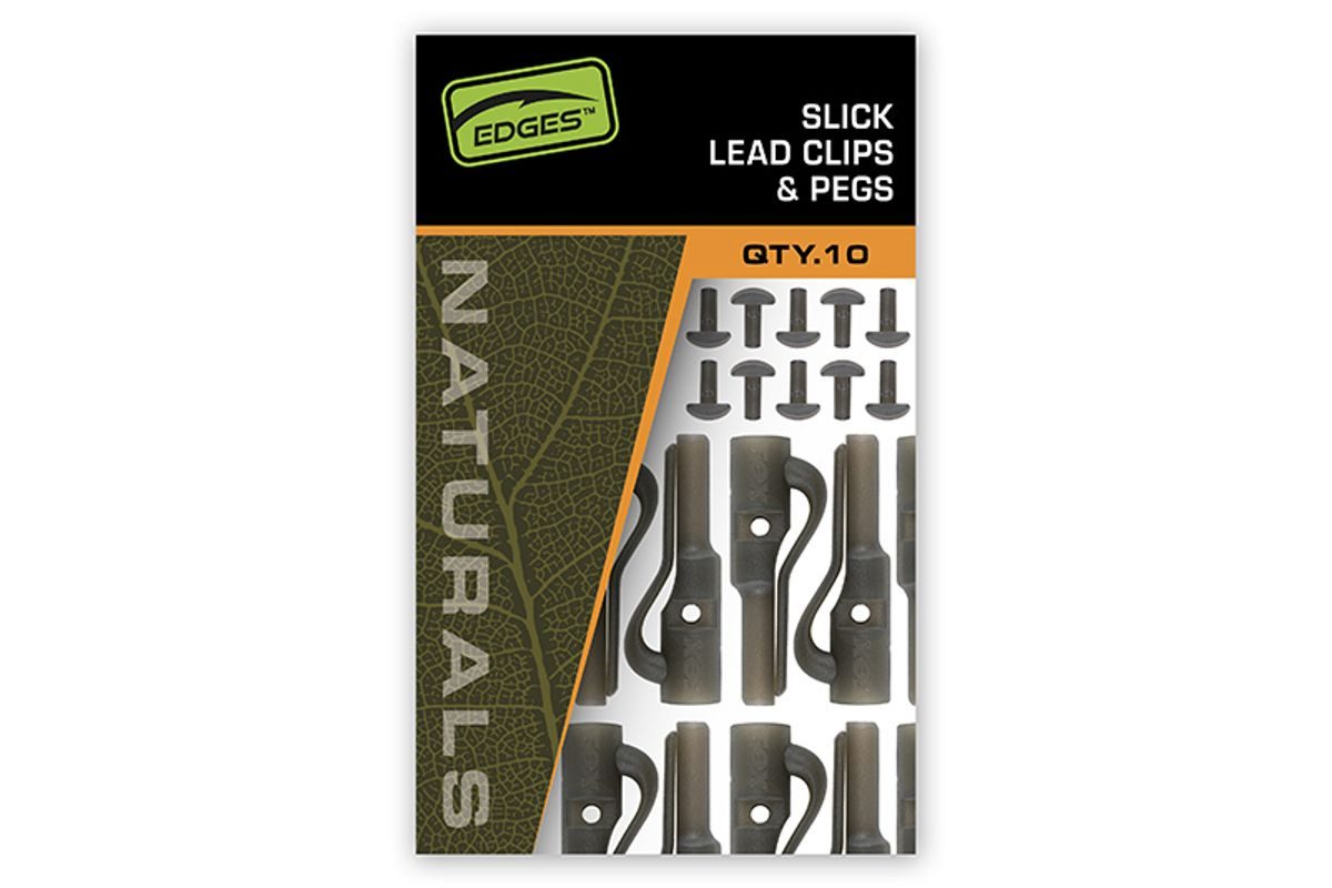 Fox Závěsky Edges Naturals Slik Lead Clip + Pegs 10ks