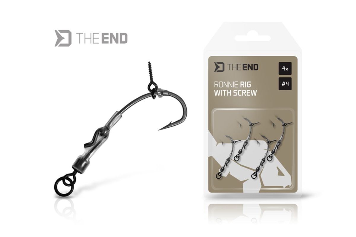 Delphin Montáž TheEND Ronnie Rig s vrtáčkem 4ks