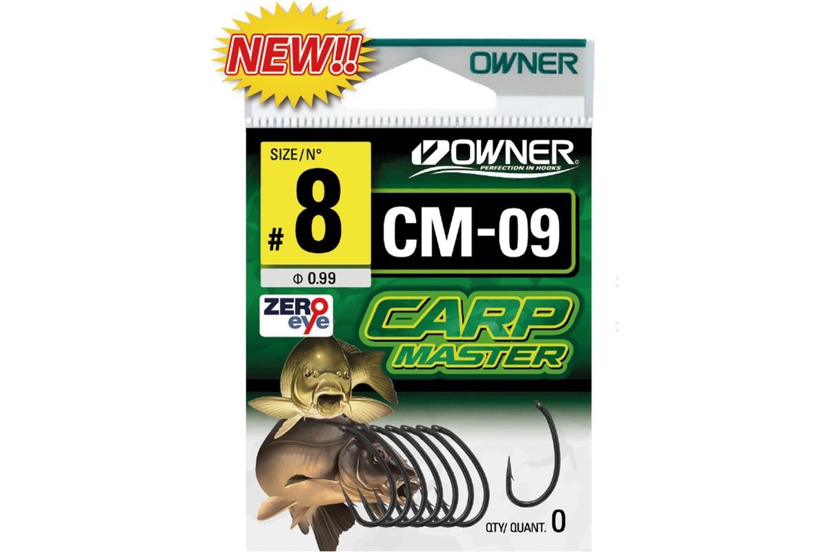 Owner Háčky CM-9 Curve Shank