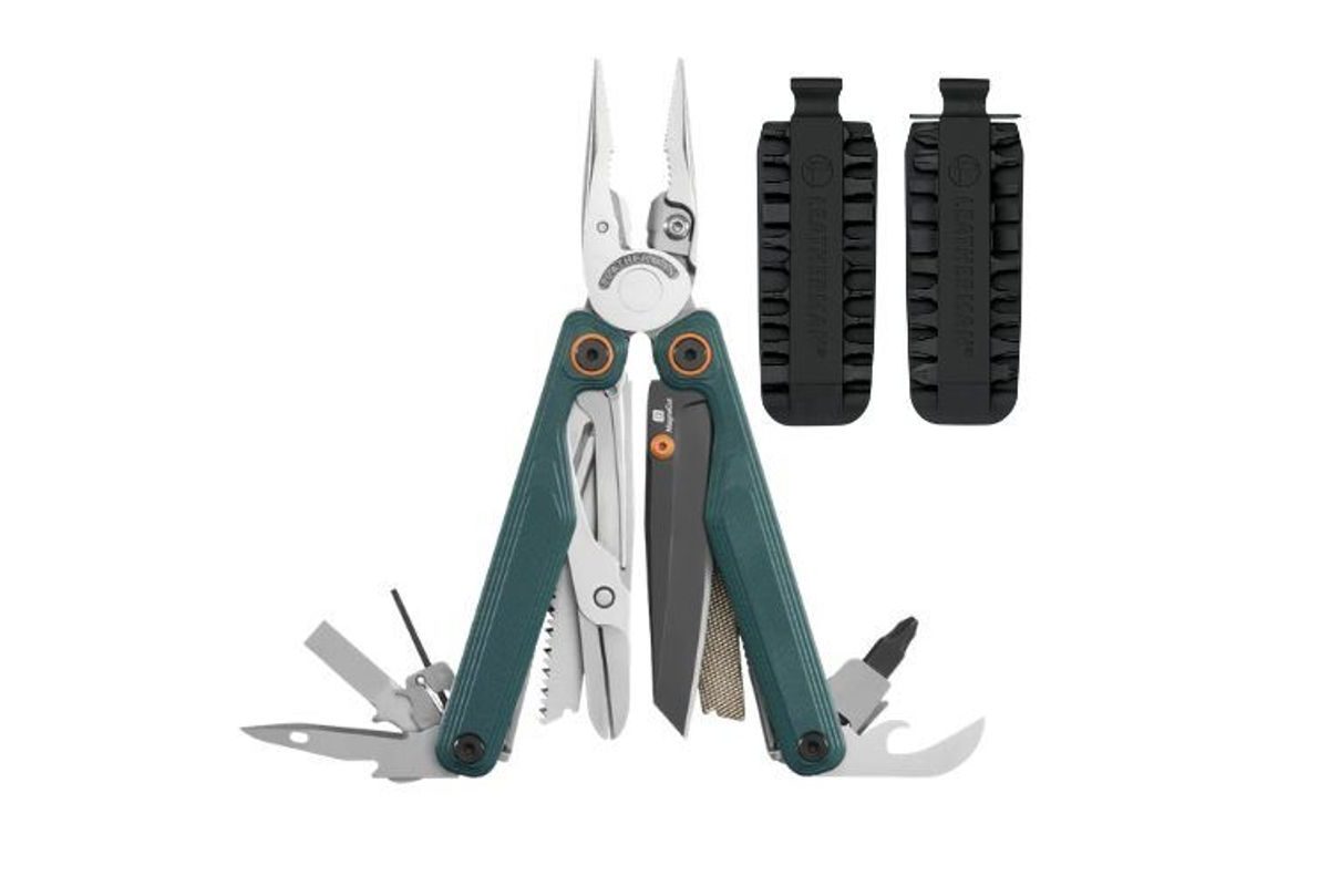 Leatherman Multitool Wave Alpha Bundle - Cascadia + Bitkit black