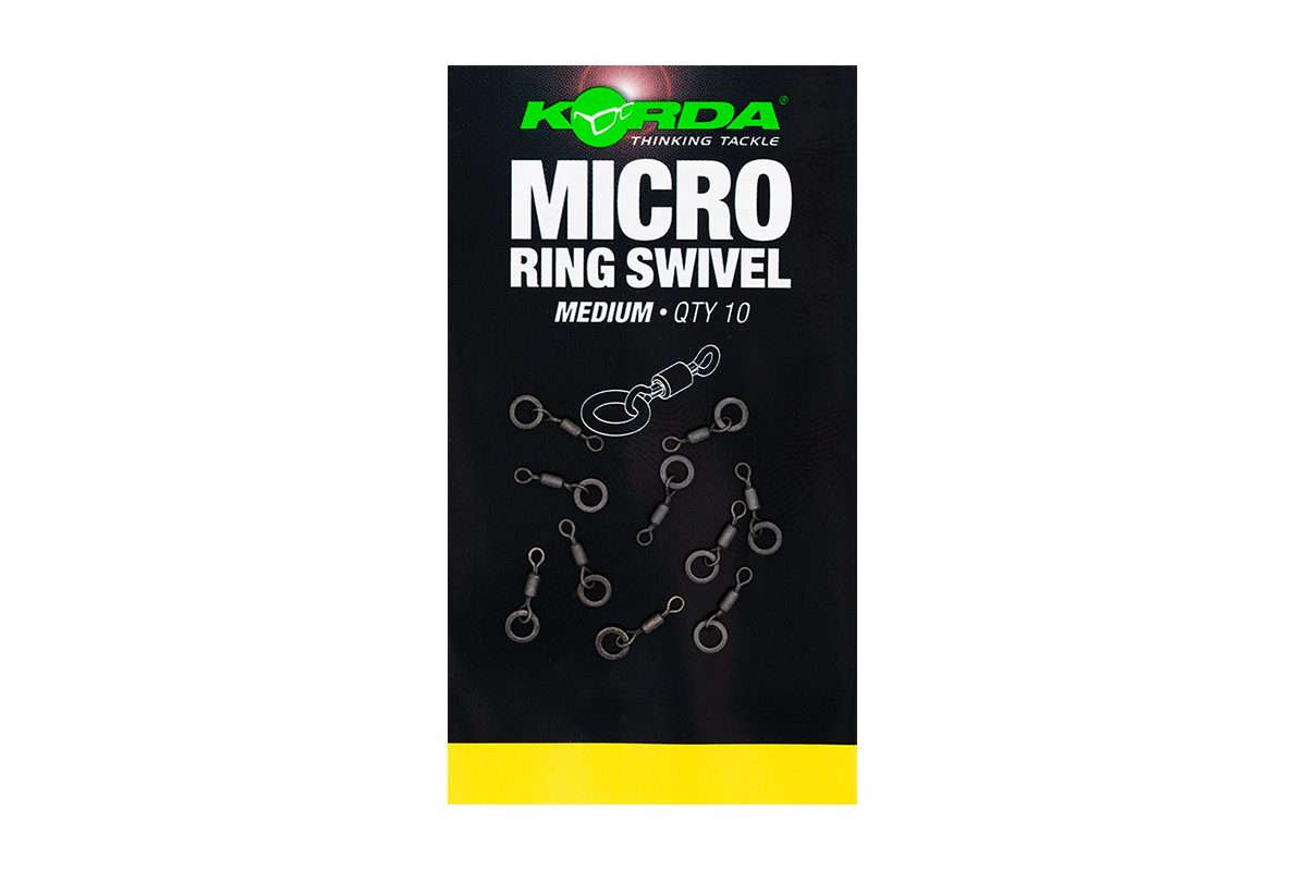 Korda Obratlík s kroužkem Micro Ring Swivel 10ks