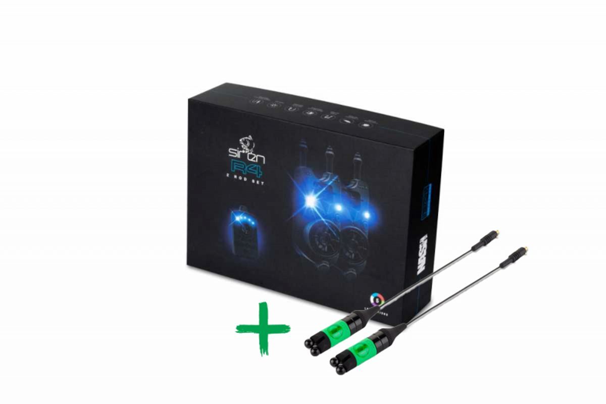 Nash Sada signalizátorů R4 Alarm 2+1 + 2x Siren Night Glo Bobbin Small ZDARMA!