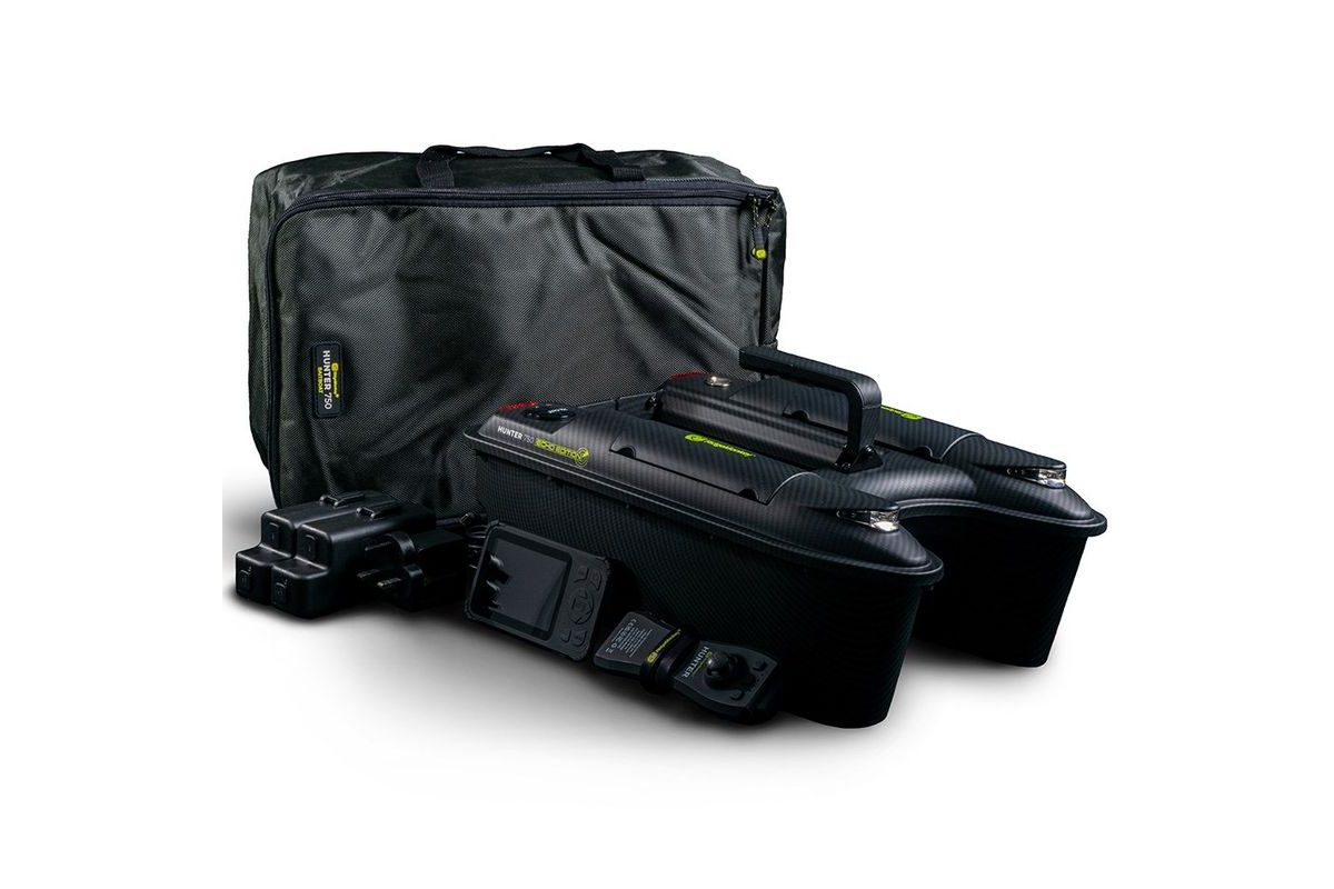 RidgeMonkey Zavážecí Loďka Hunter 750 Bait Boat Echo Edition