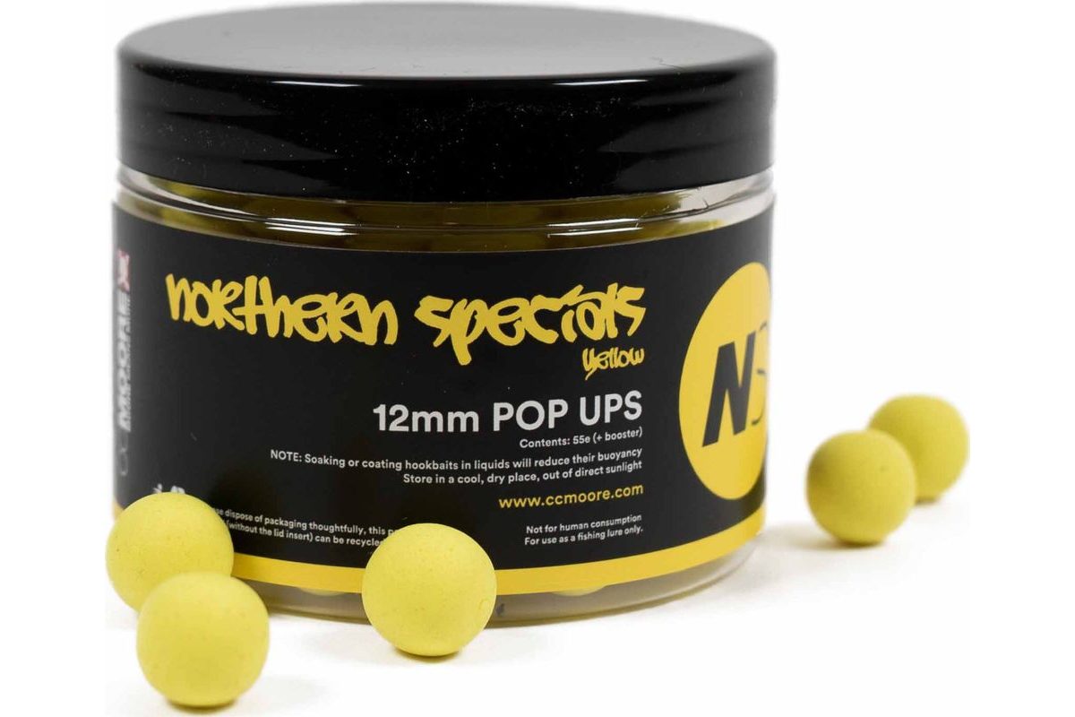 CC Moore Plovoucí boilie NS1 Pop Ups Yellow