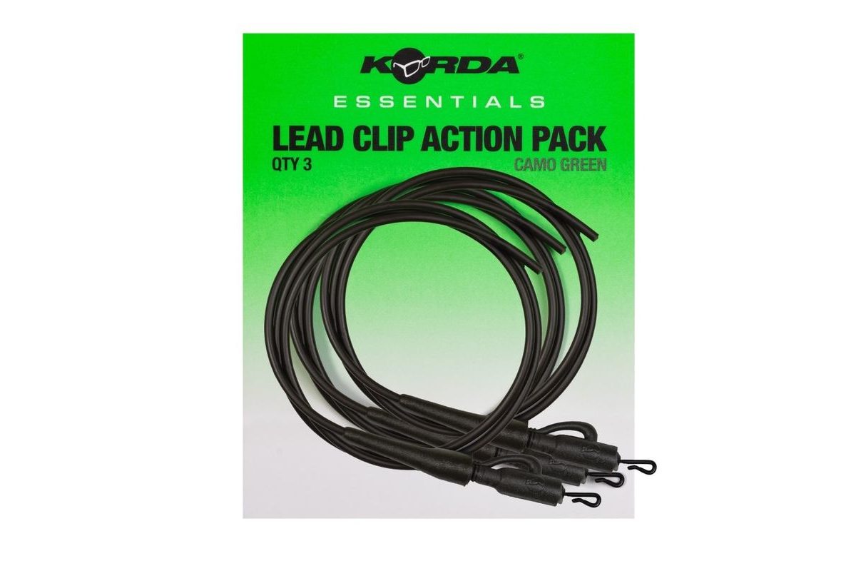 Korda Montáž Essentials Lead Clip Action Pack 3ks