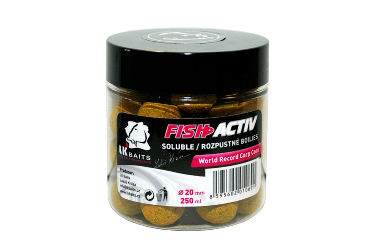 LK Baits Boilie Fish Activ 20mm 250ml