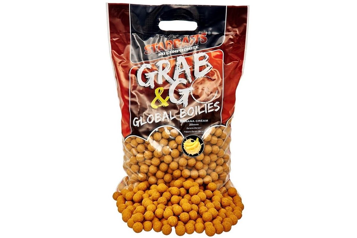Starbaits Boilie Global Banana Cream