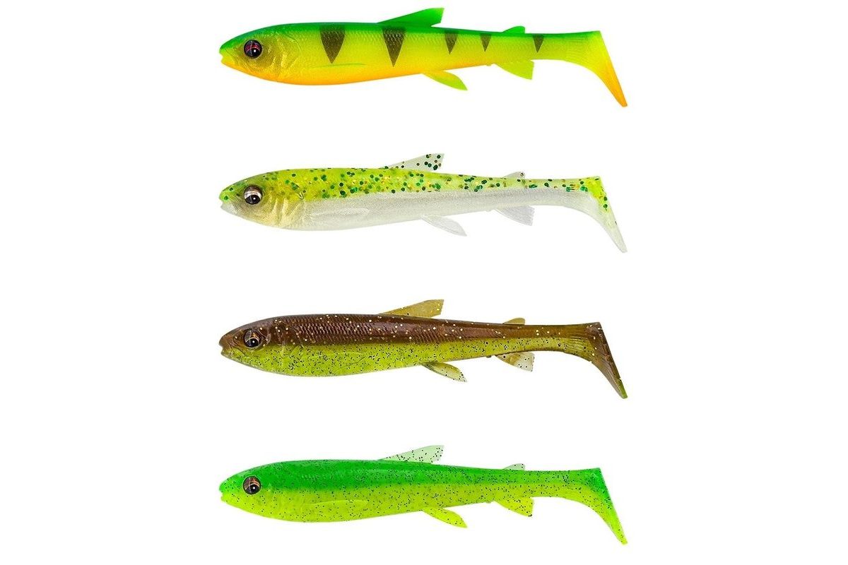 Savage Gear Gumová nástraha 3D Whitefish Shad Dark Water Mix