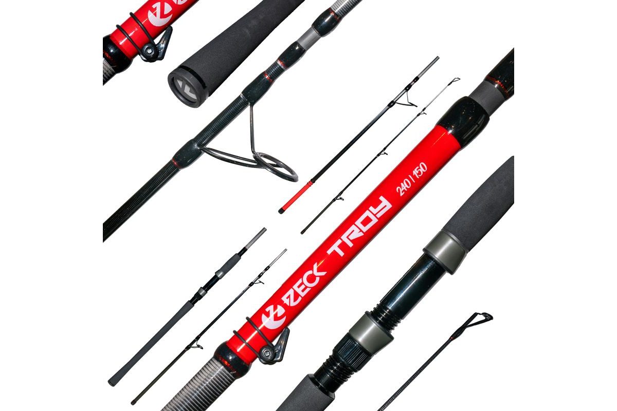 Zeck Cestovní prut Troy 240cm 150g