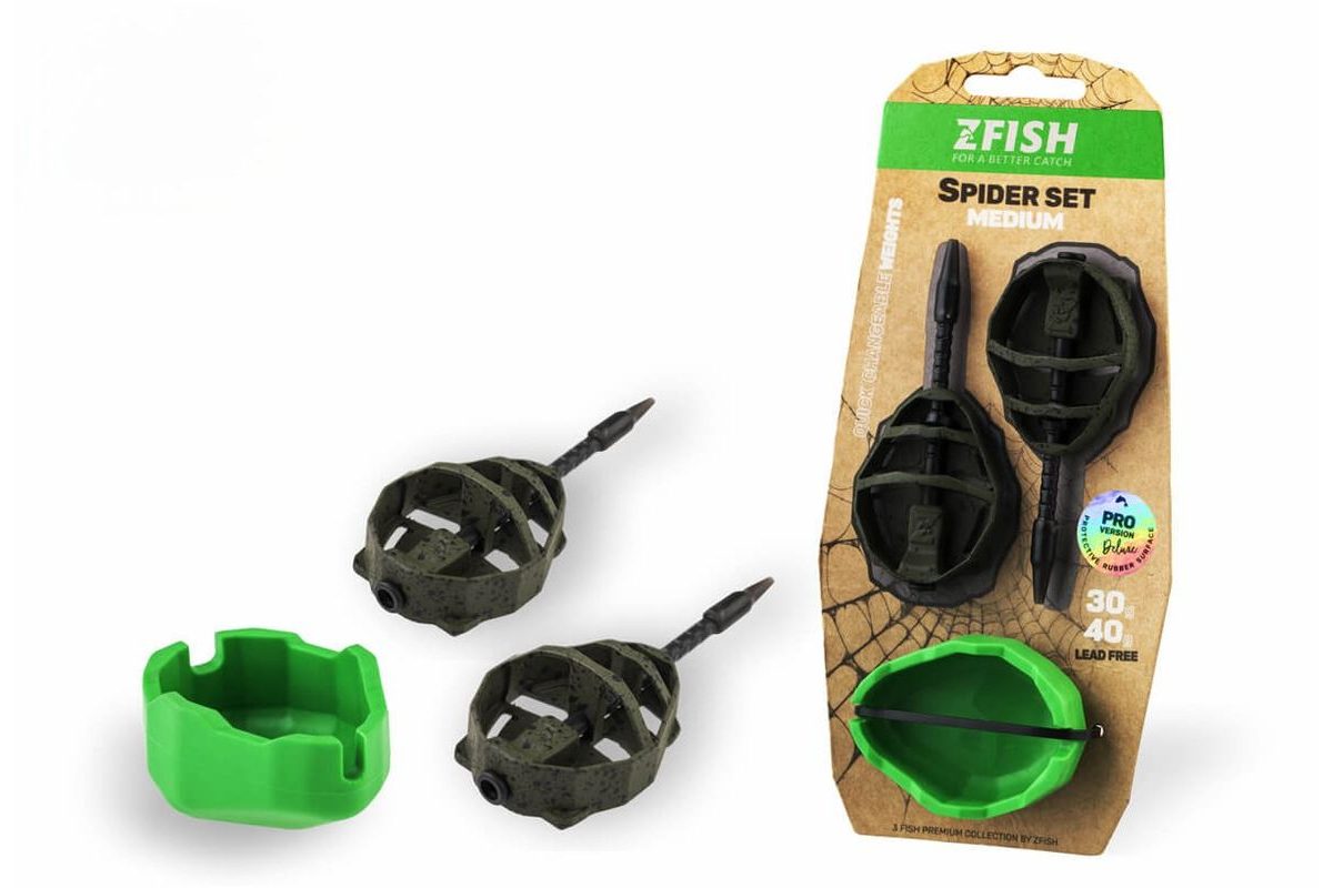 Zfish Sada Method Feeder Spider Set Medium + Formička