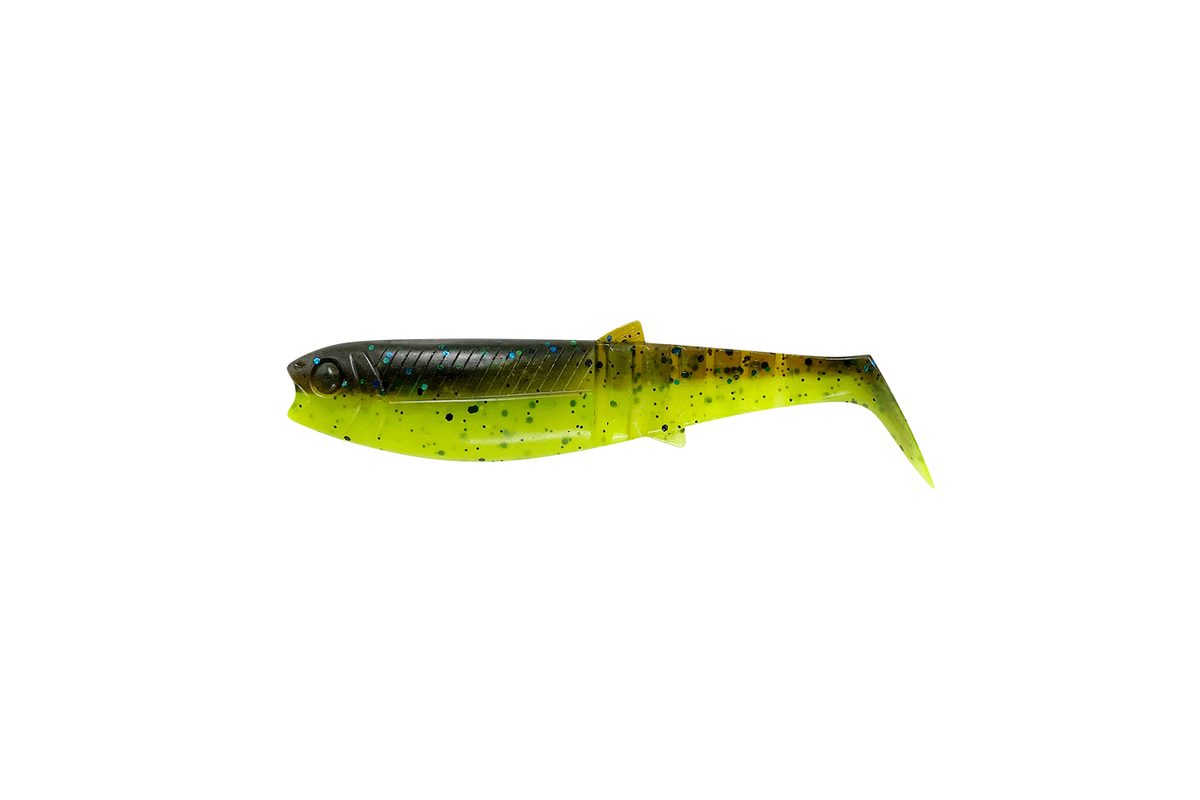 Savage Gear Gumová Nástraha Cannibal Shad Chartreuse Pumpkin