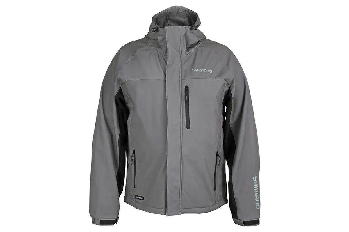 Shimano Bunda Wear Soft Shell Jacket Grey
