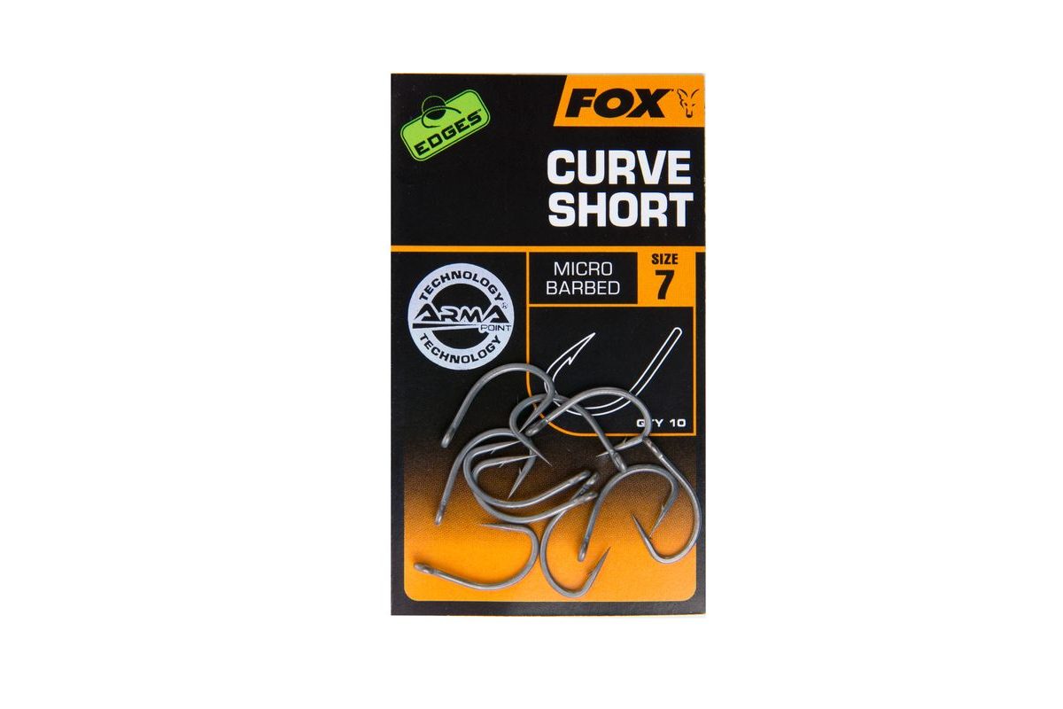 Fox Háčky EDGES Curve Shank Short 10ks