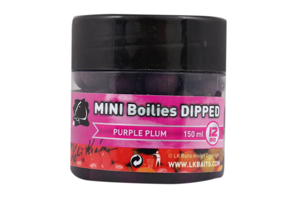LK Baits MINI Boilies v dipu 12mm 150ml
