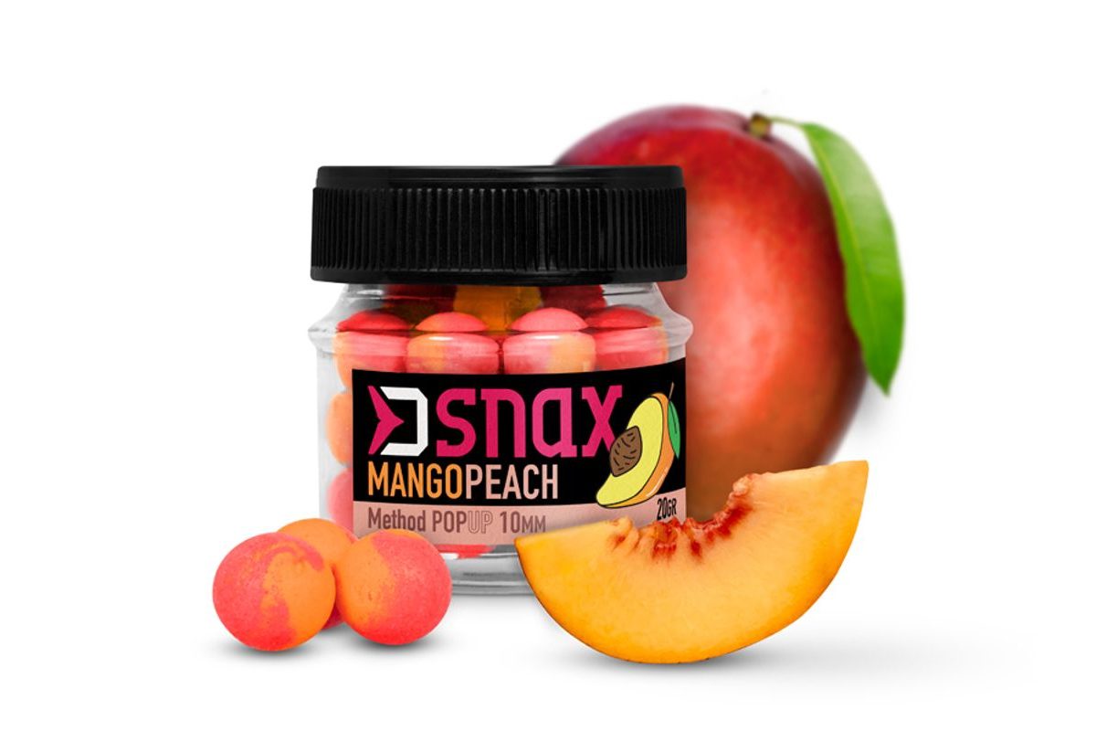 Delphin Plovoucí nástraha D Snax Pop Mango-Broskev 20g