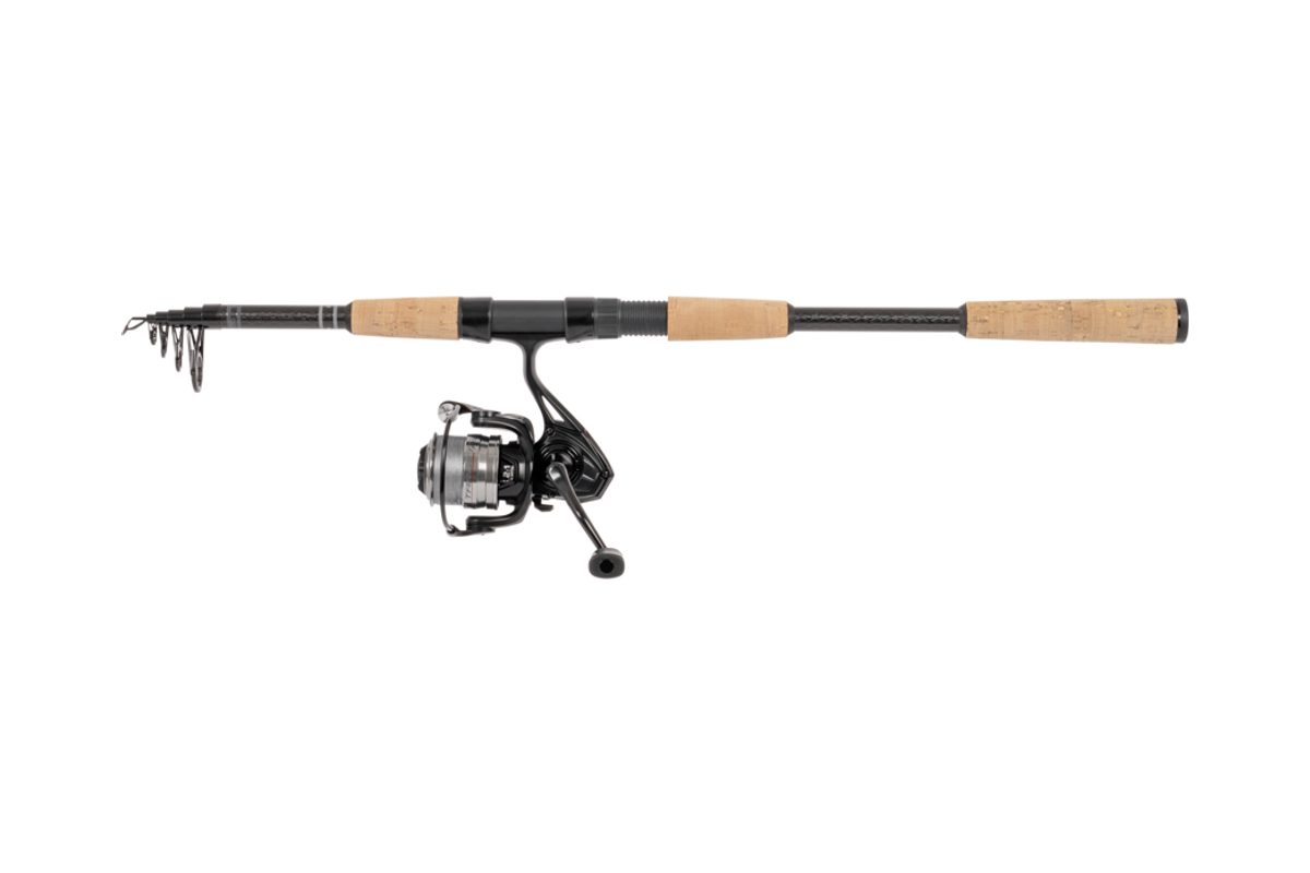 Zebco Prut Tele Spin Combo 2,4m 45g 2000 FD 0,14mm Braid