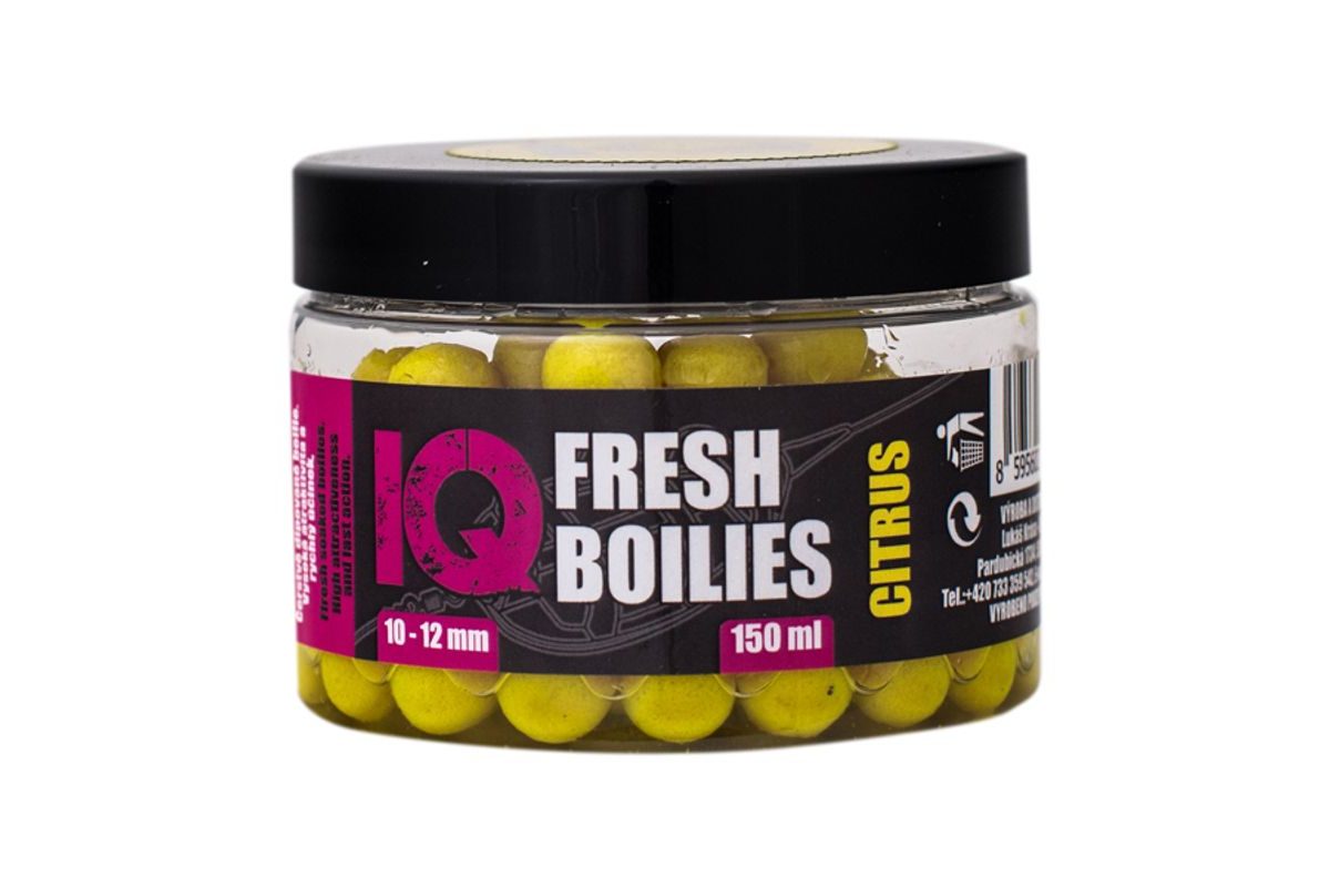 LK Baits Fresh Boilies IQ Method Feeder 10-12mm 150 ml