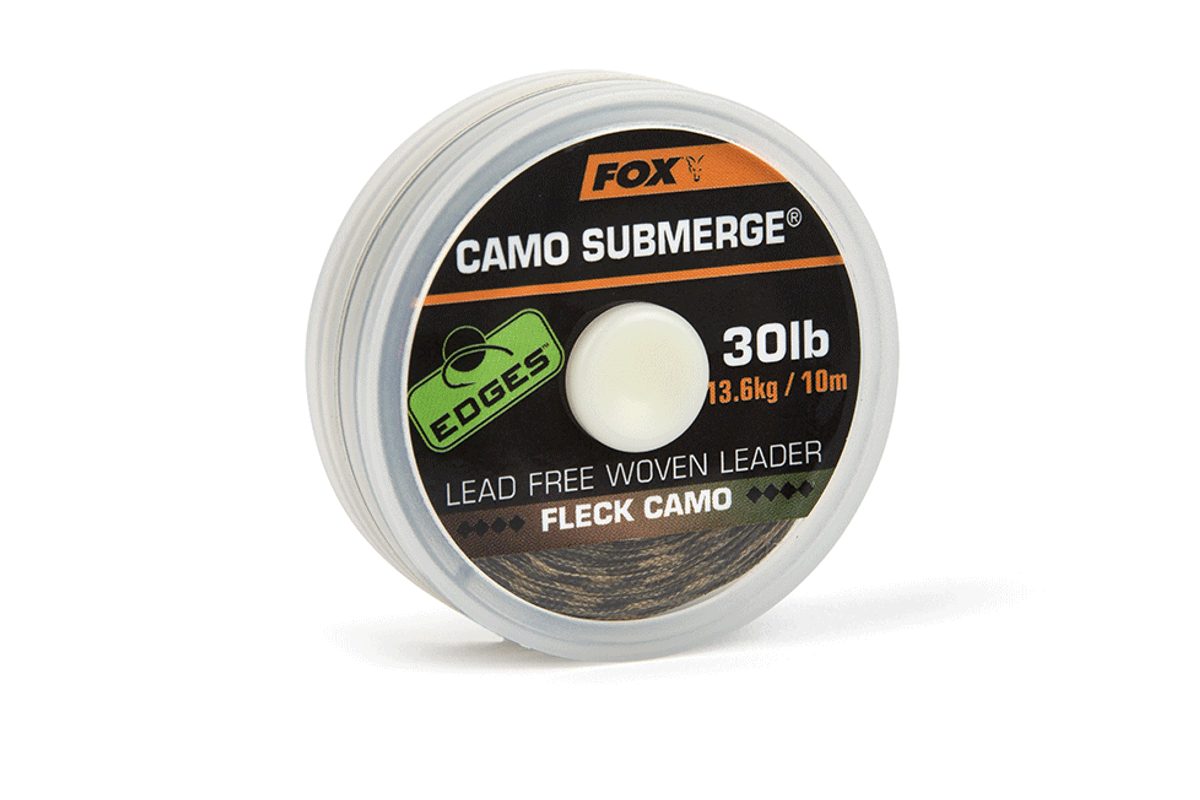 Fox Šňůra Edges Submerge Camo Leader Fleck Camo 10m