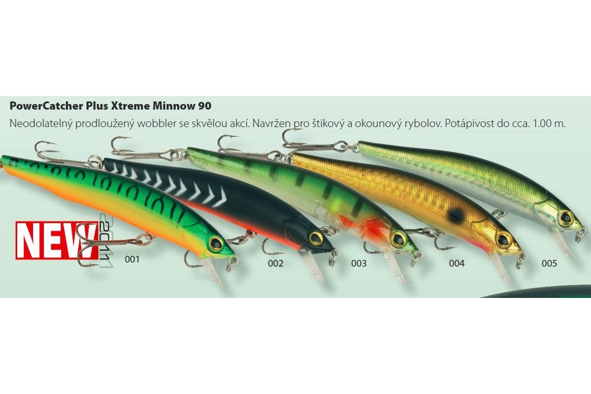 Spro Wobler PowerCatcher Plus Xtreme Minnow 9cm