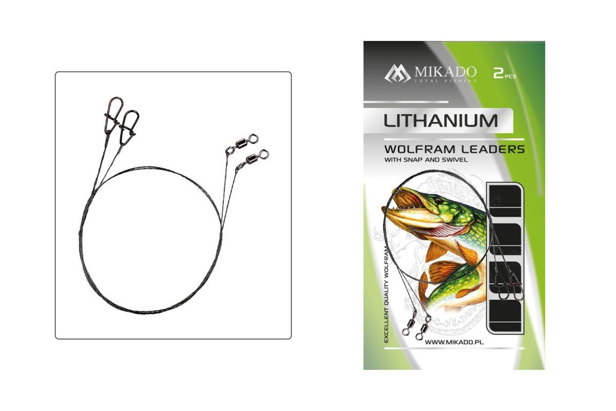 Mikado Wolframové lanko 35cm 10kg 2ks