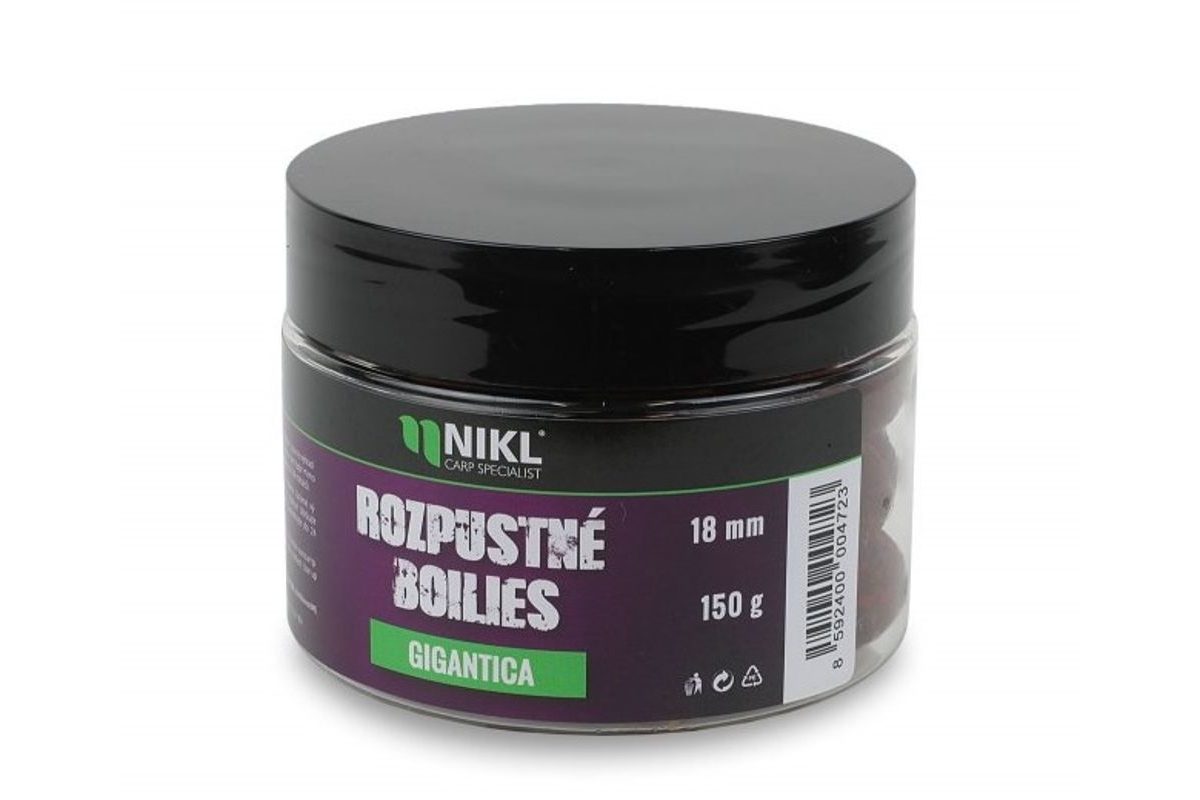 Nikl Rozpustné boilies Gigantica 150g