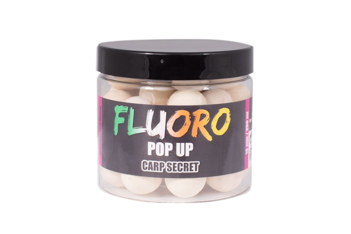 LK Baits Pop-up boilie Fluoro Carp Secret
