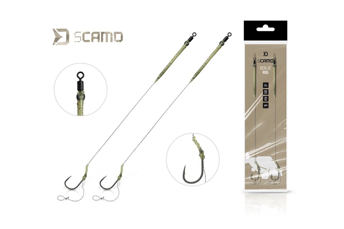 Delphin Návazec sCamo Boilie rig 2ks