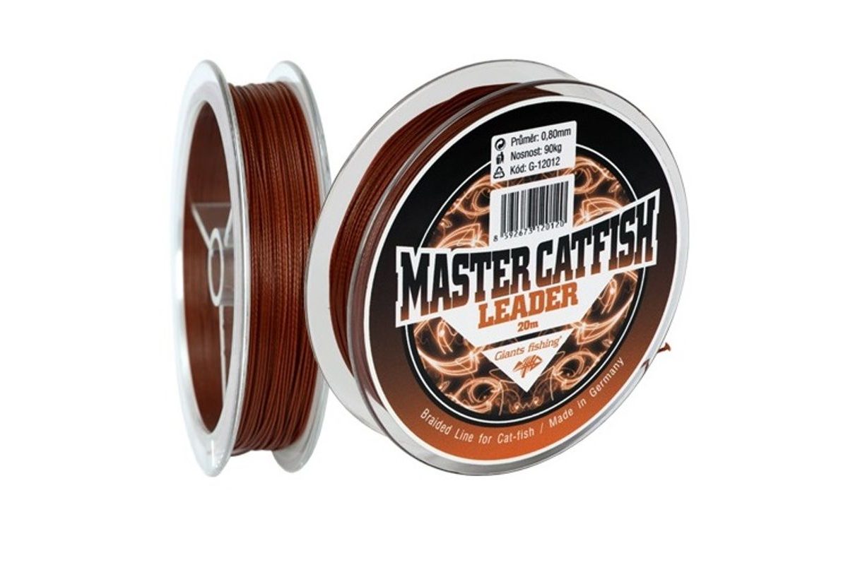 Giants Fishing Šňůra Master Catfish Leader 20m