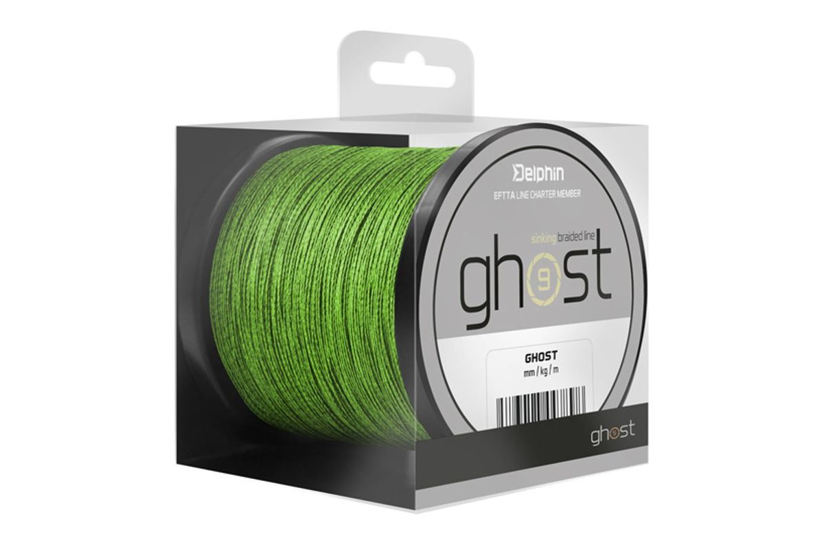 Delphin Šňůra Ghost 8+1 zelená