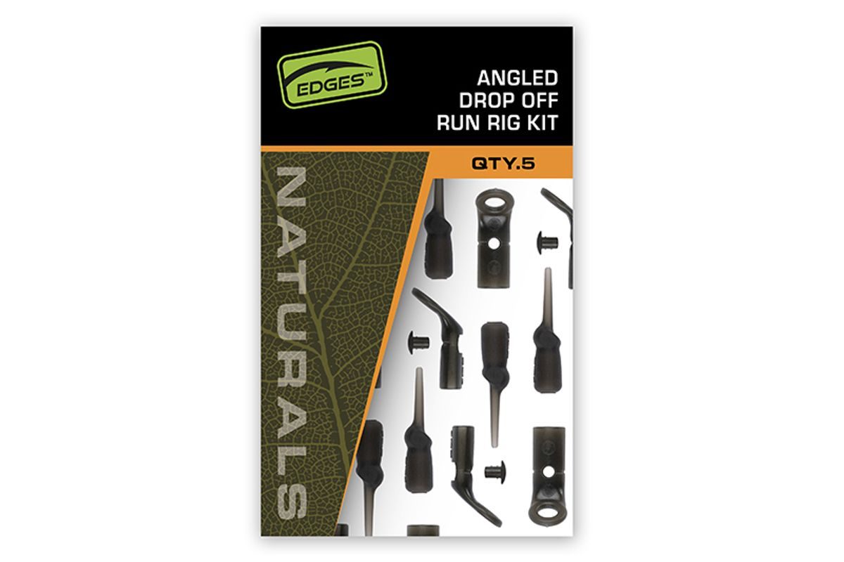 Fox Závesy Edges Naturals Angled Drop Off Run Rig Kit 5ks