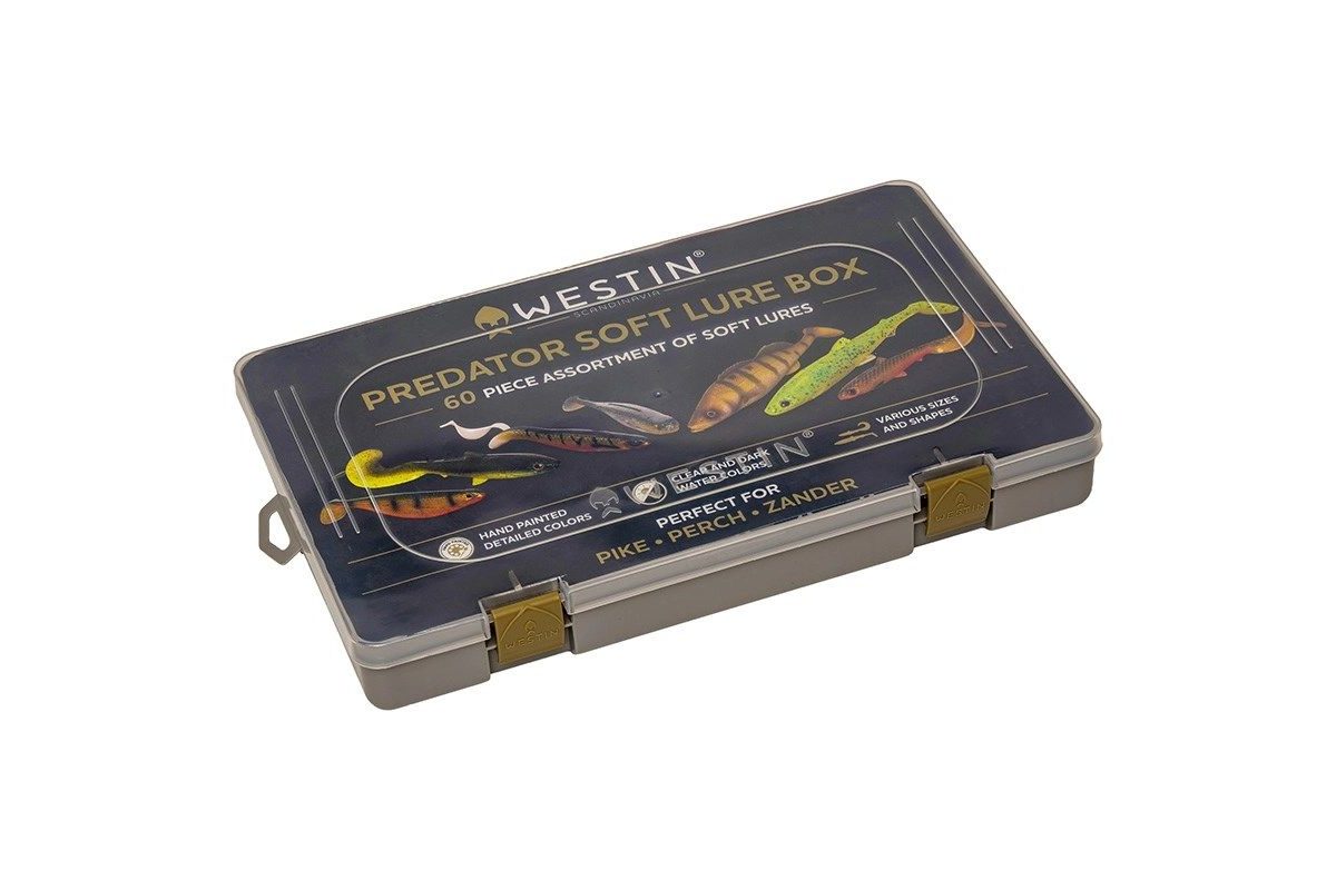 Westin Sada nástrah Predator Soft Lure Box 60ks