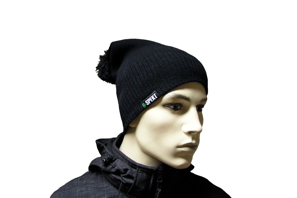 R-Spekt Kulich PomPom Duo beanie style limited edition černý