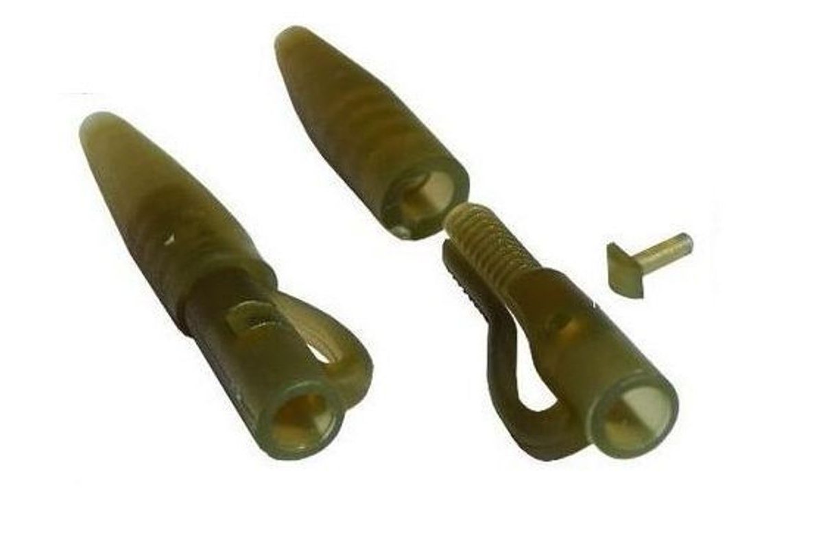 Extra Carp Závěska na olovo Lead clip with Tail Rubber 10ks