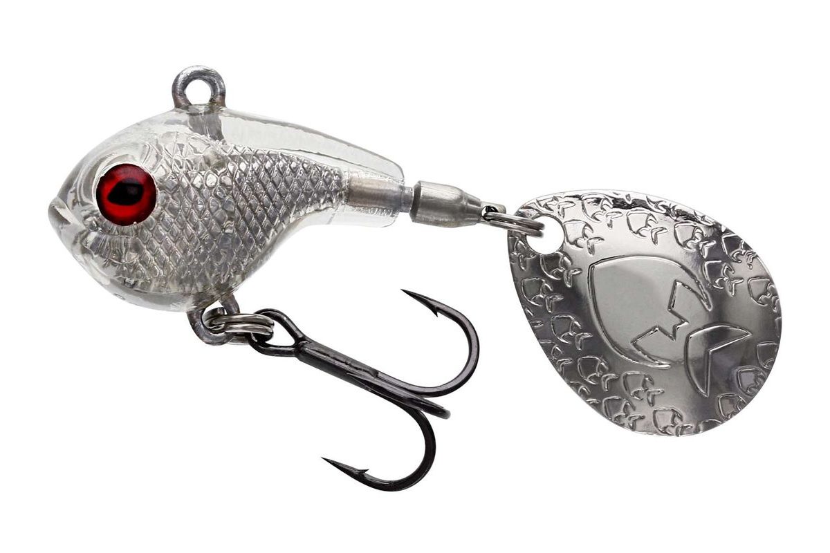 Westin Tail Spinner DropBite Spin Tail Jig Crystal