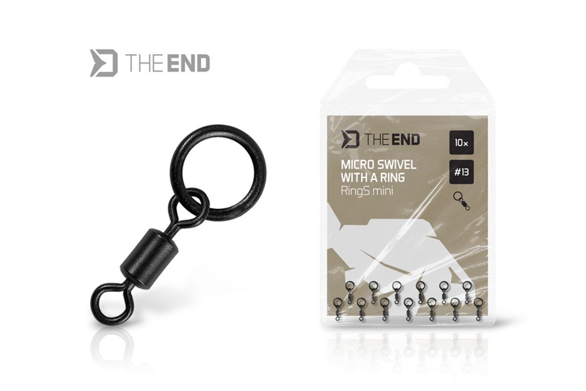 Delphin Mikro obratlík s kroužkem TheEND RingS mini vel.13 10ks