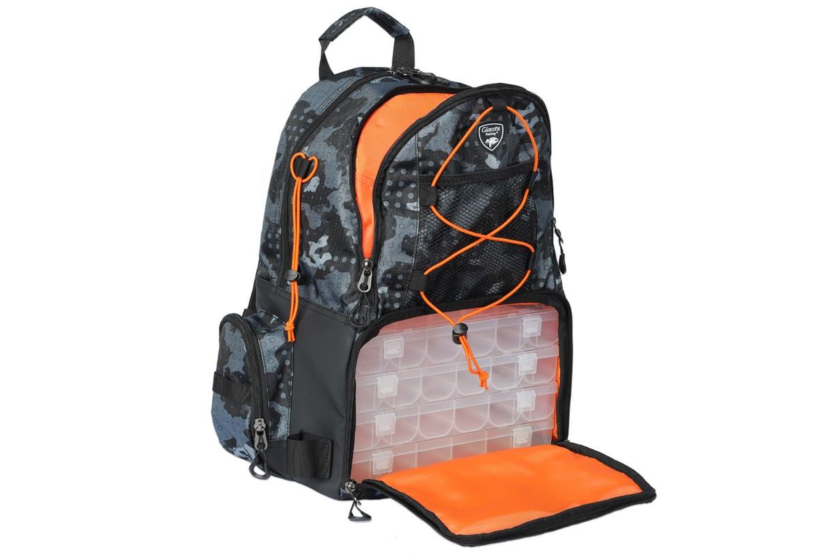 Giants fishing Akčný set Prívlačový batoh Gaube + prívlačová taška Compact