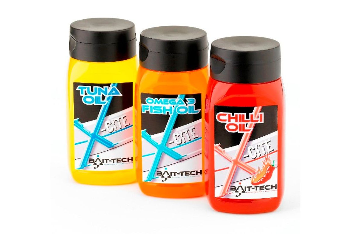 Bait-Tech Tekutý olej X-cite Chilli 300ml