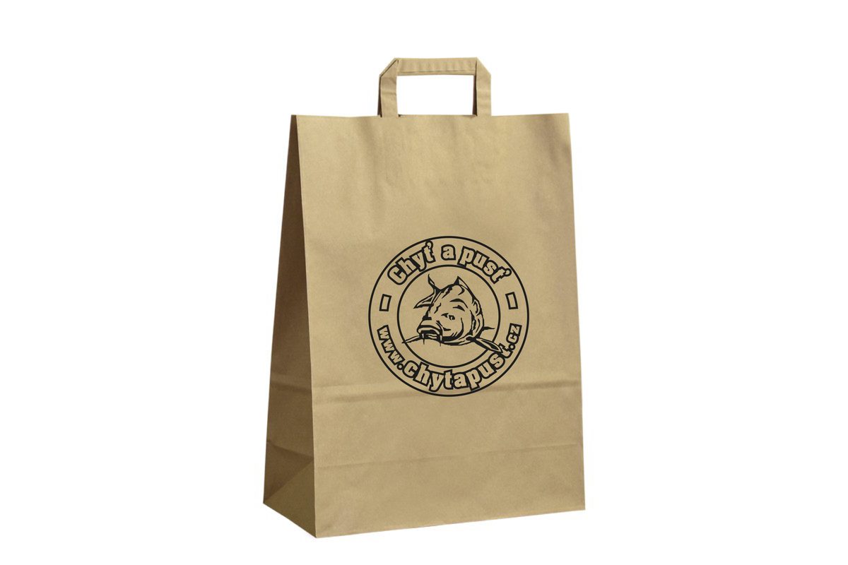 Chyť a pusť Papírová taška velká