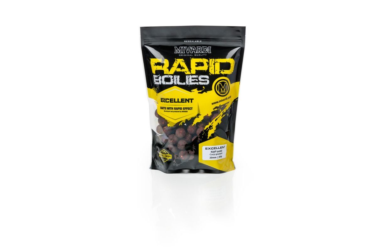 Mivardi Rapid Boilies Excellent Kaprí guláš 950g