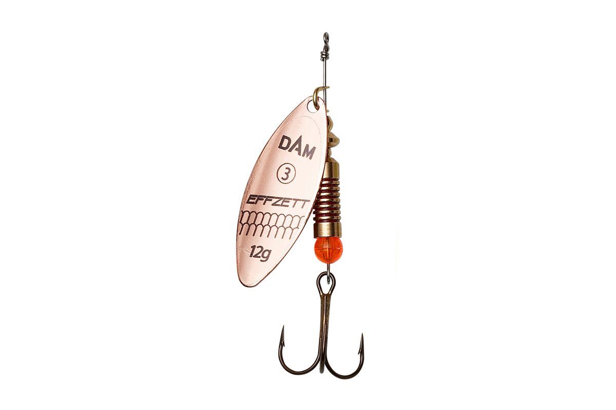 DAM Třpytka Effzett Predator Spinner Copper