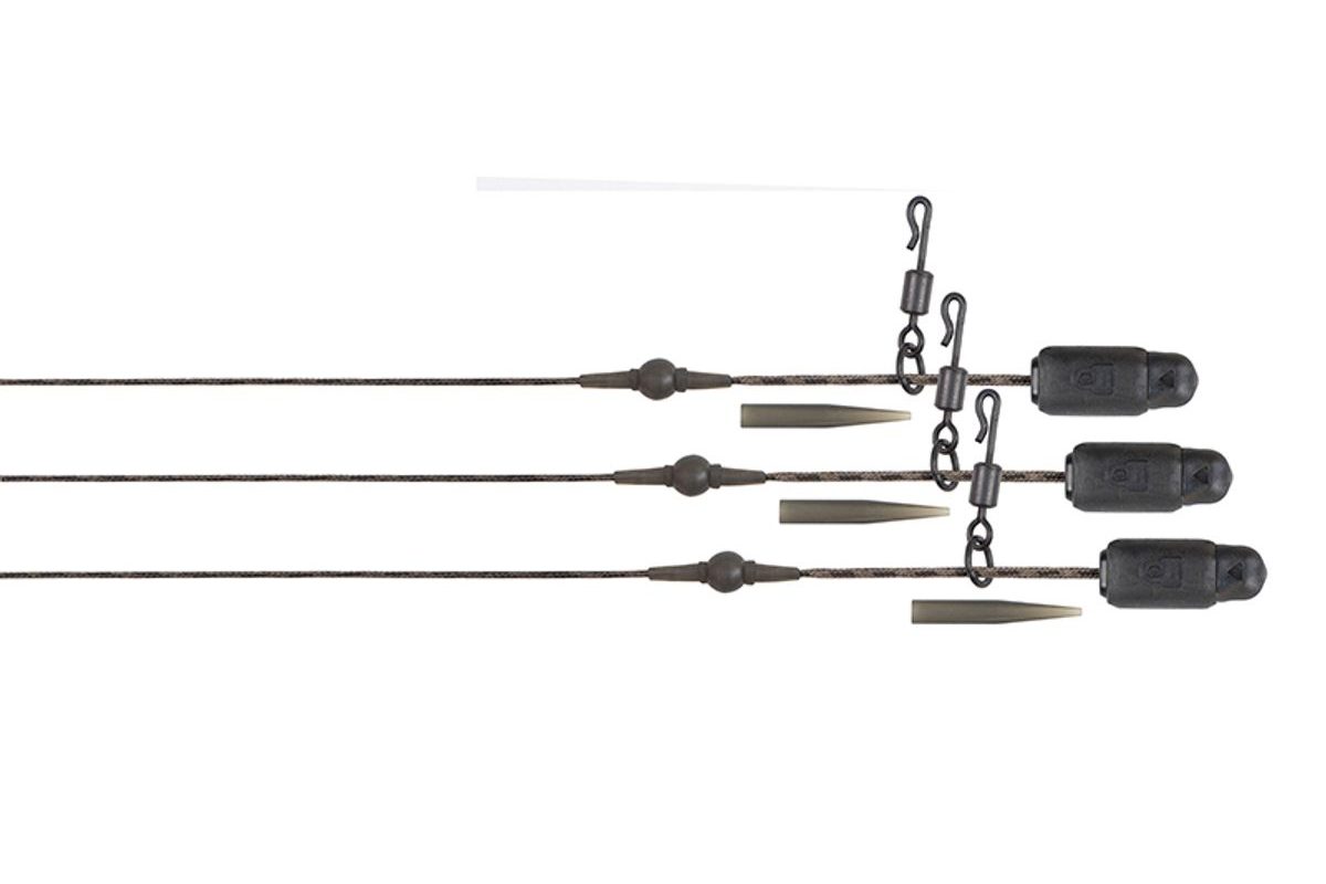 Fox Montáž Edges Naturals Heli-Clip Rigs Submerge 3ks