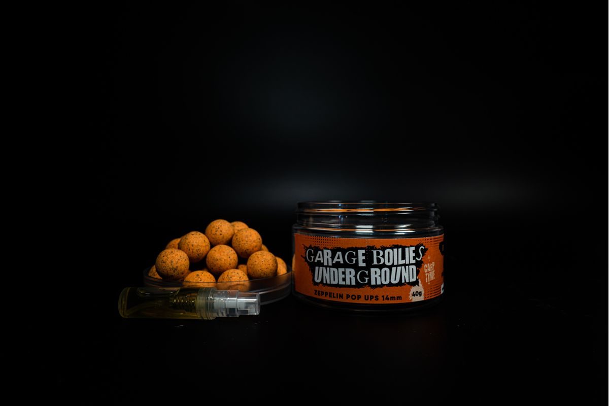 G.B.U. Plovoucí boilies Zeppelin Pop Ups Broskev-Pepř