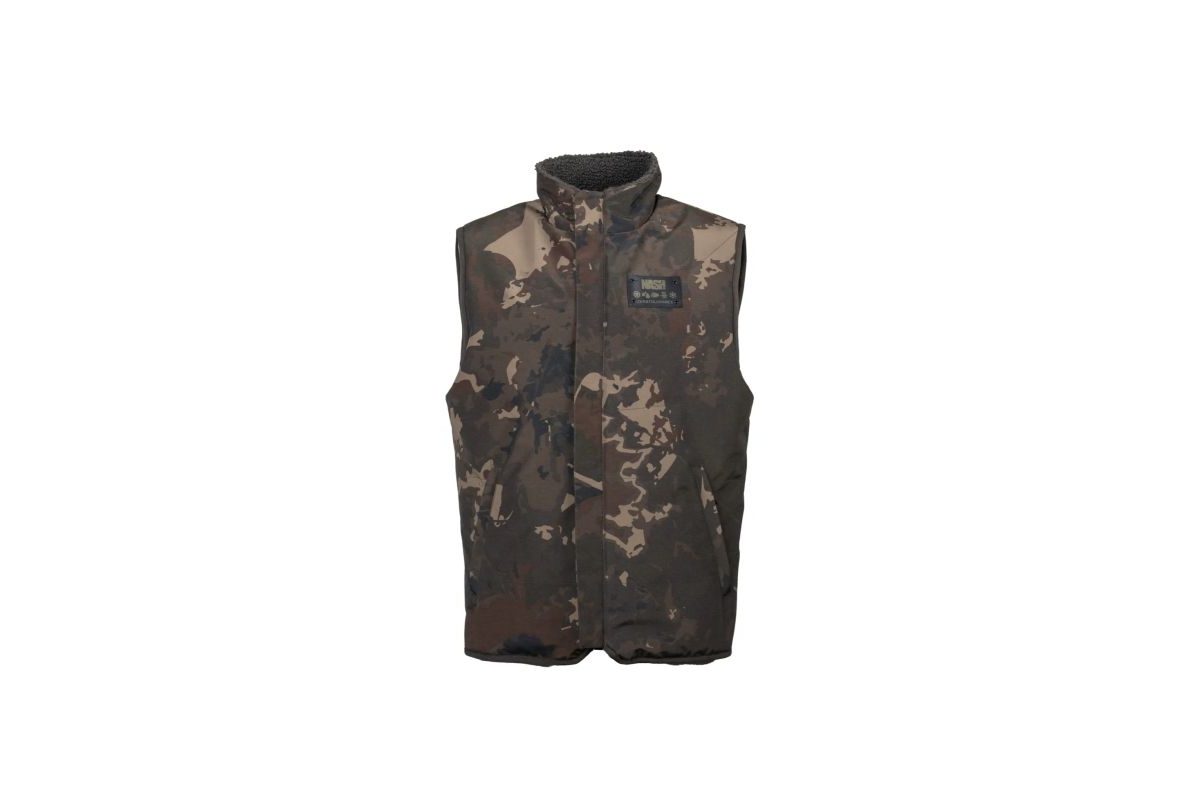 Nash Vesta ZT Sherpa Fleece Reversible Body Warmer