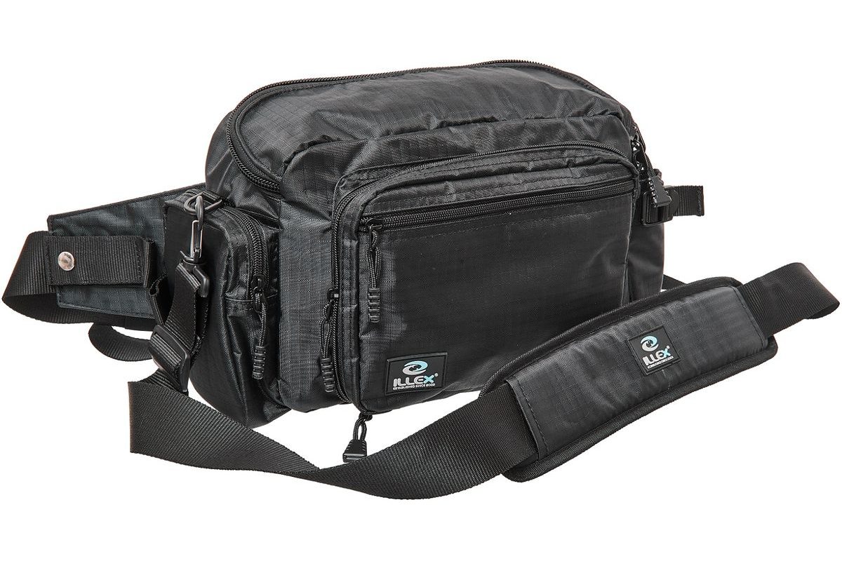 Illex Ledvinka Fat Hip Bag Black