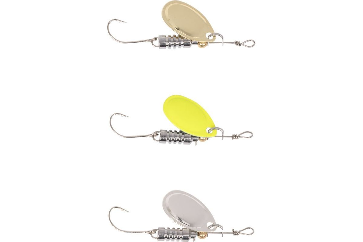 Zebco Třpytka Magic Spinner Set Barbed Single 3g 3ks