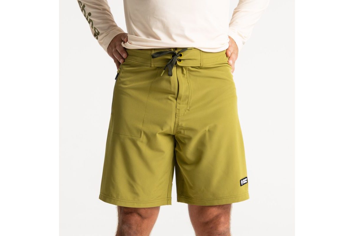 Adventer & fishing Rybářské kraťasy Olive