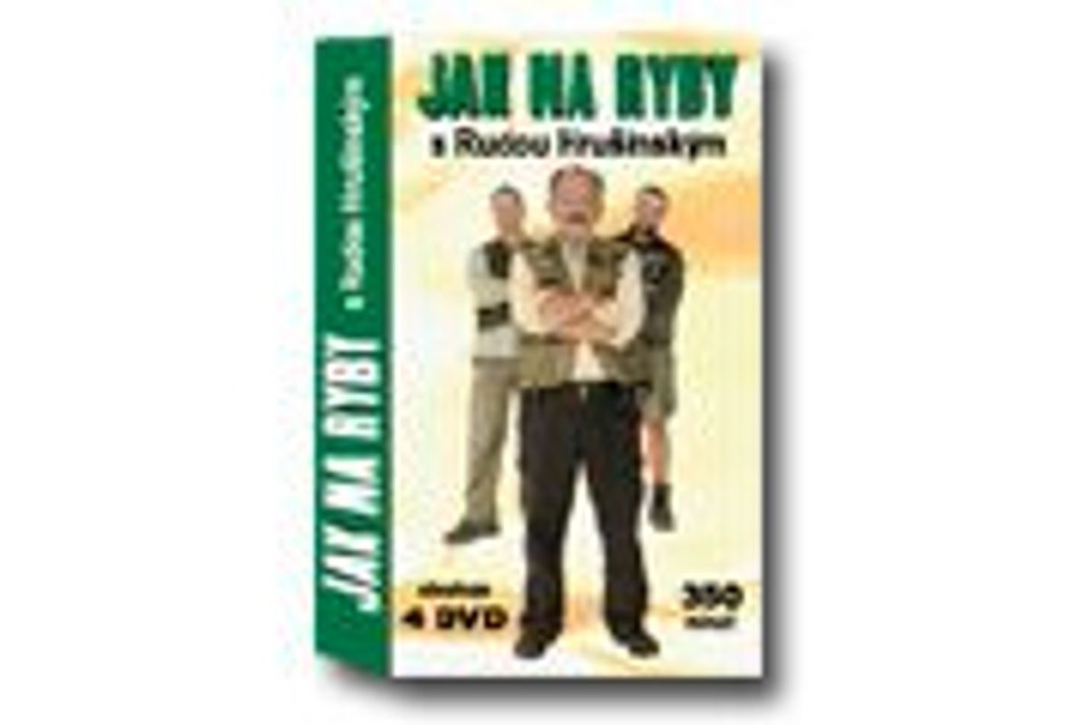 Sada DVD pořadu "Jak na ryby s Rudou Hrušínským"
